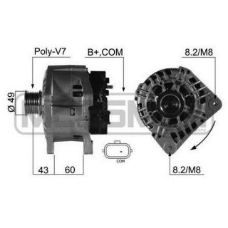 Kintamosios srovės generatorius ERA 210513