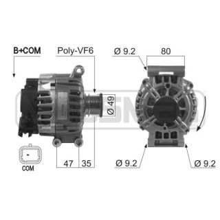 Kintamosios srovės generatorius ERA 210519