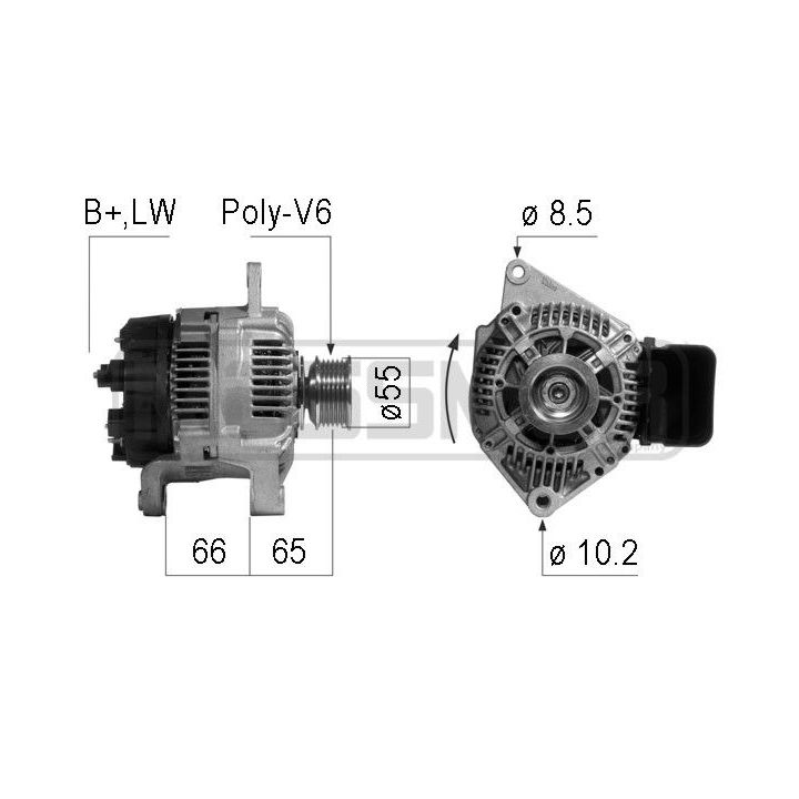 Kintamosios srovės generatorius ERA 210534