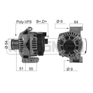 Kintamosios srovės generatorius ERA 210547