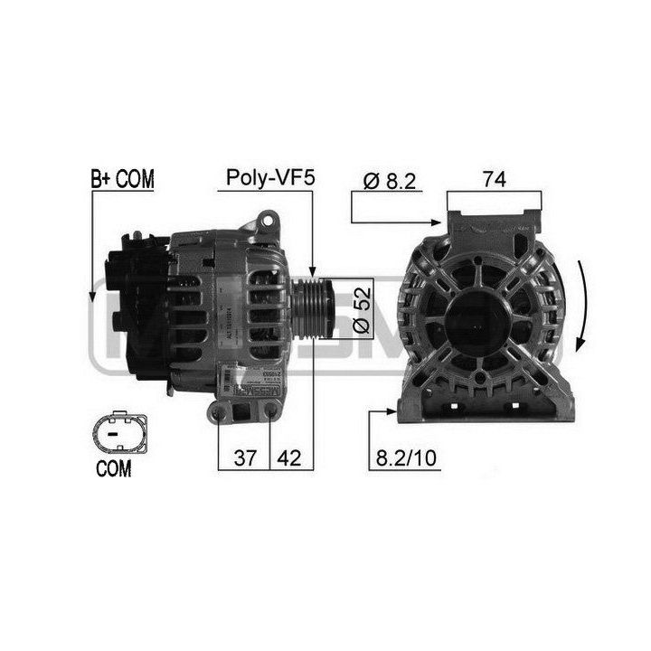 Kintamosios srovės generatorius ERA 210553