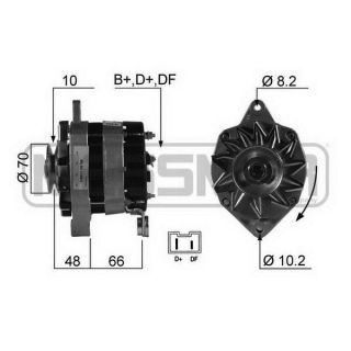 Kintamosios srovės generatorius ERA 210562R