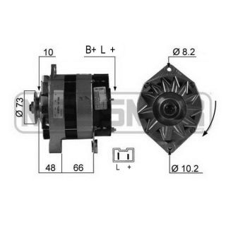Kintamosios srovės generatorius ERA 210565R