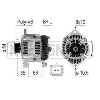 Kintamosios srovės generatorius ERA 210570A