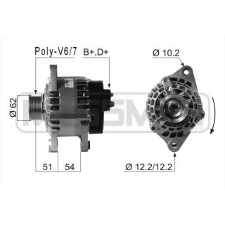 Kintamosios srovės generatorius ERA 210631