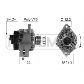 Kintamosios srovės generatorius ERA 210665A