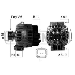Kintamosios srovės generatorius ERA 210670