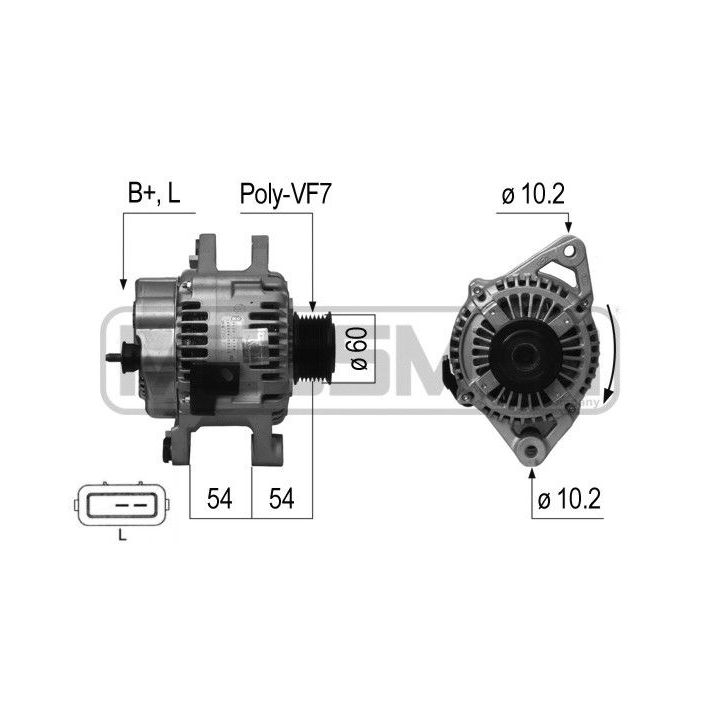 Kintamosios srovės generatorius ERA 210678