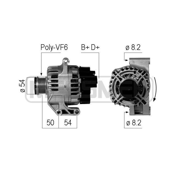 Kintamosios srovės generatorius ERA 210750