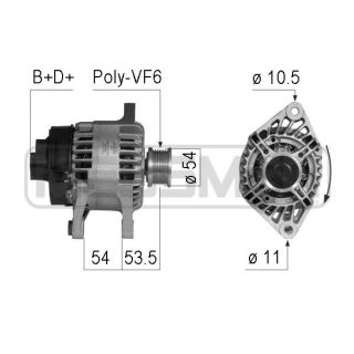 Kintamosios srovės generatorius ERA 210751A