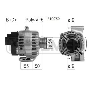 Kintamosios srovės generatorius ERA 210752A