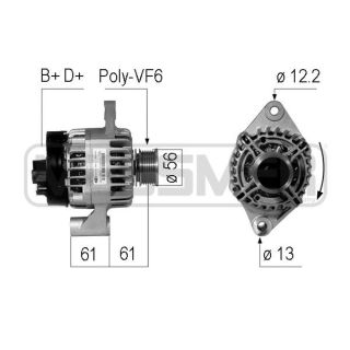 Kintamosios srovės generatorius ERA 210758A