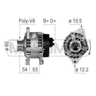 Kintamosios srovės generatorius ERA 210759