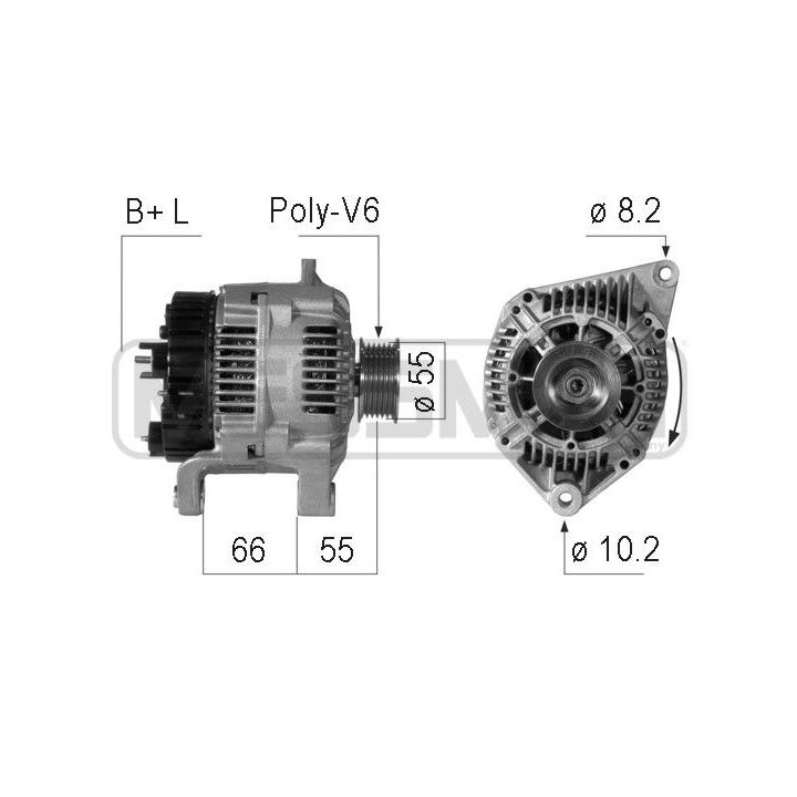 Kintamosios srovės generatorius ERA 210776