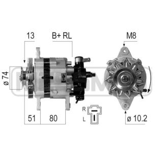 Kintamosios srovės generatorius ERA 210796