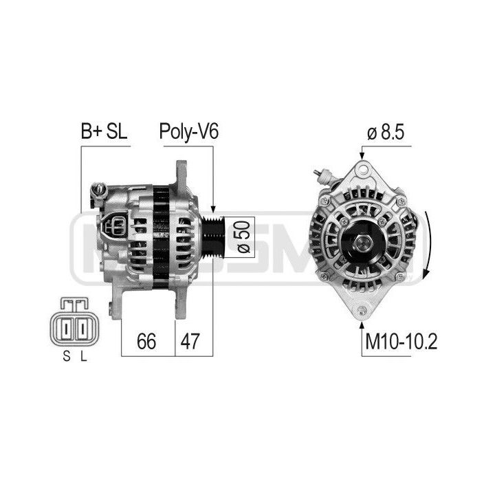 Kintamosios srovės generatorius ERA 210798