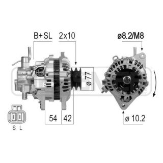 Kintamosios srovės generatorius ERA 210801R