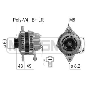Kintamosios srovės generatorius ERA 210805
