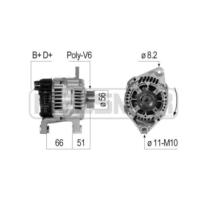 Kintamosios srovės generatorius ERA 210824
