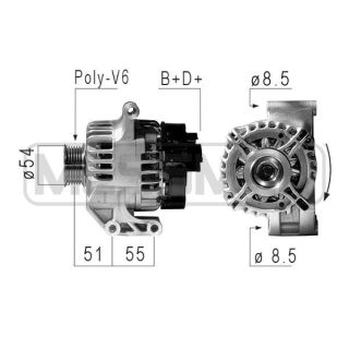 Kintamosios srovės generatorius ERA 210839
