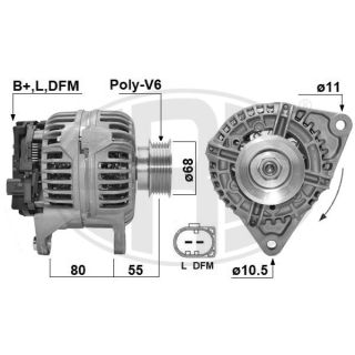 Kintamosios srovės generatorius ERA 210847A