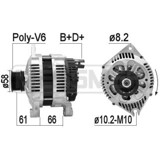 Kintamosios srovės generatorius ERA 210849A