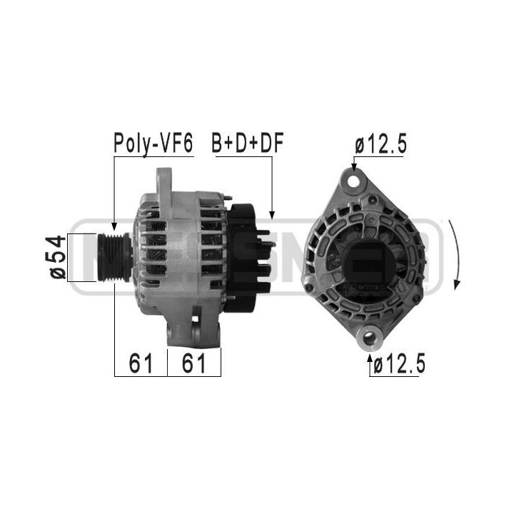 Kintamosios srovės generatorius ERA 210892A