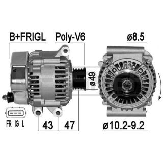 Kintamosios srovės generatorius ERA 210895A