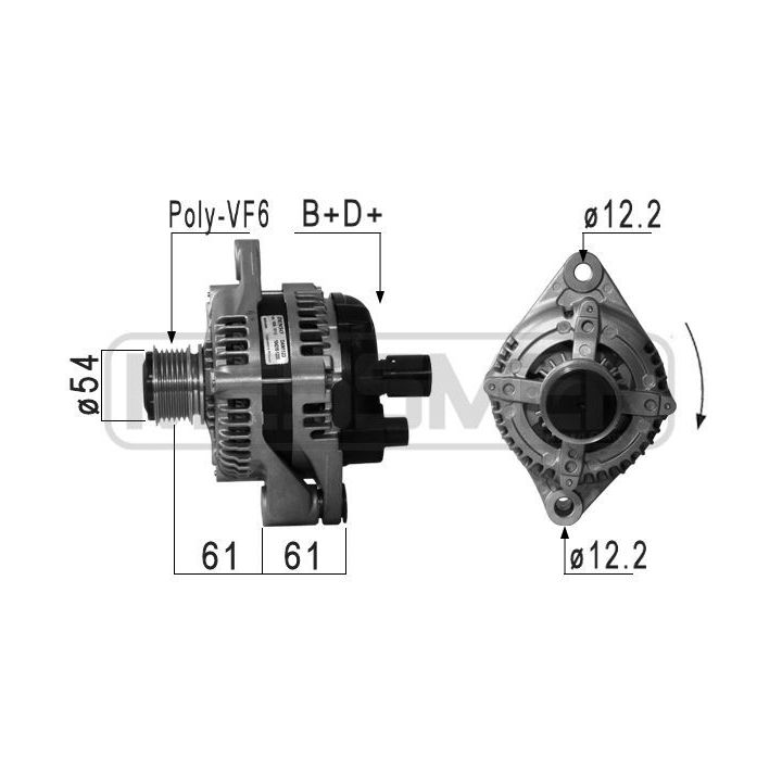 Kintamosios srovės generatorius ERA 210935