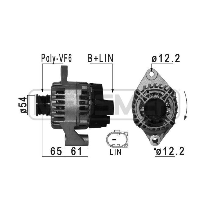 Kintamosios srovės generatorius ERA 210936A