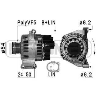 Kintamosios srovės generatorius ERA 210948
