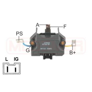Reguliatorius, kintamosios srovės generatorius ERA 215735