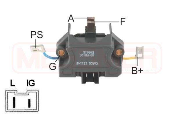 Reguliatorius, kintamosios srovės generatorius ERA 215735