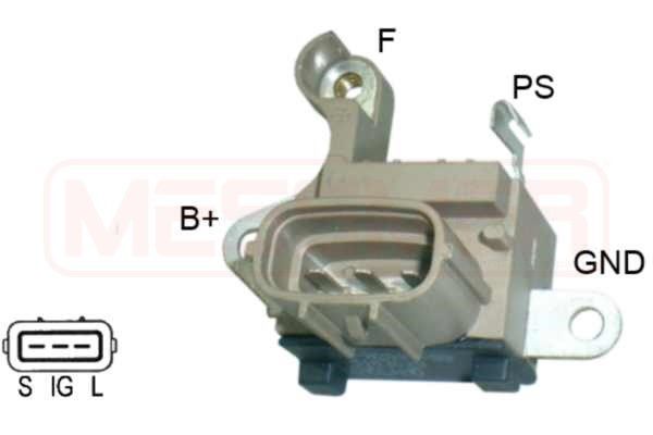 Reguliatorius, kintamosios srovės generatorius ERA 216036