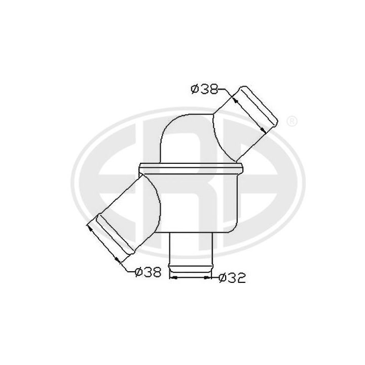 Termostatas, aušinimo skystis ERA 350065