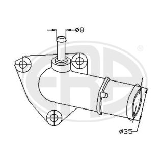 Termostatas, aušinimo skystis ERA 350135