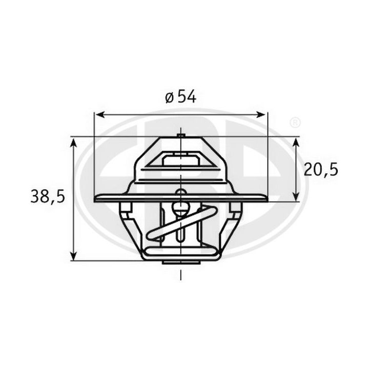 Termostatas, aušinimo skystis ERA 350170
