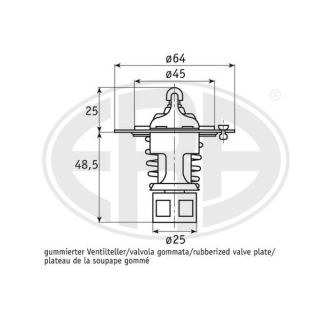 Termostatas, aušinimo skystis ERA 350232