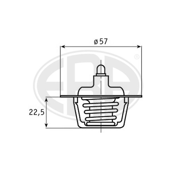 Termostatas, aušinimo skystis ERA 350246