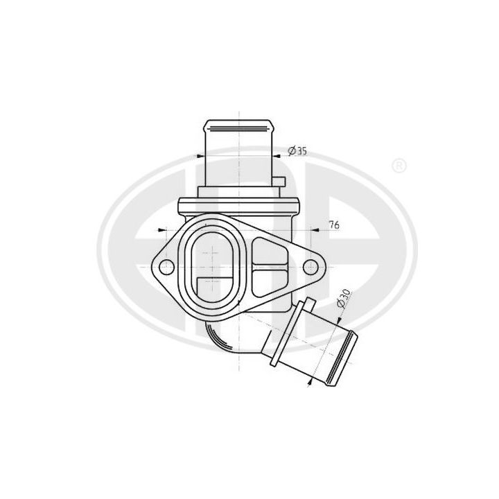 Termostatas, aušinimo skystis ERA 350311