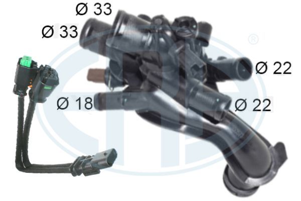 Termostatas, aušinimo skystis ERA 350573A