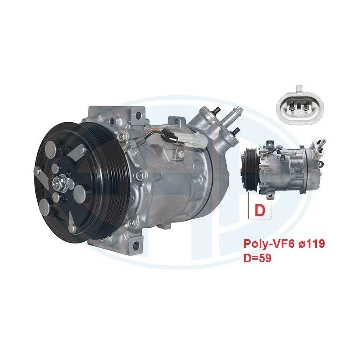 Kompresorius, oro kondicionierius ERA 670023