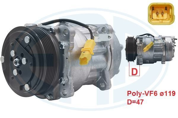 Kompresorius, oro kondicionierius ERA 670031