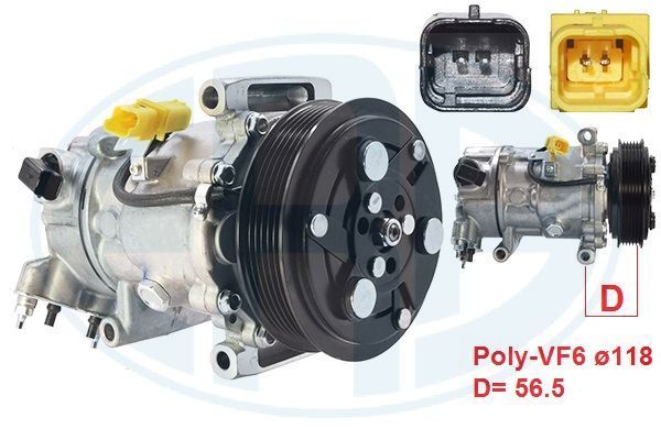 Kompresorius, oro kondicionierius ERA 670066