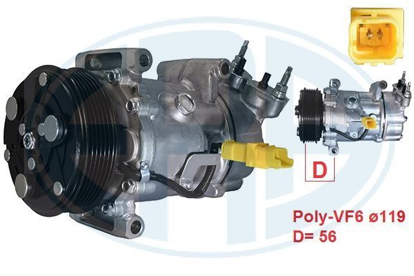 Kompresorius, oro kondicionierius ERA 670126