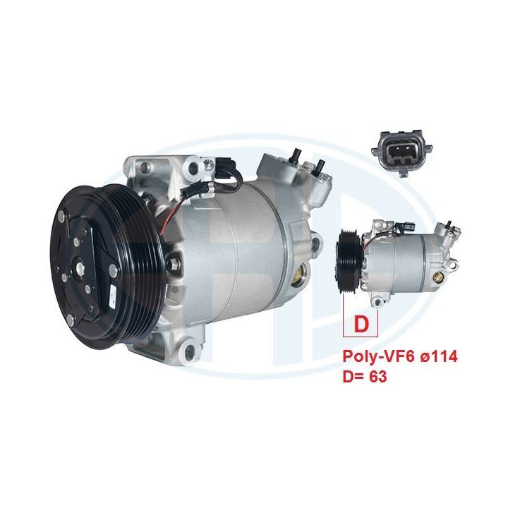 Kompresorius, oro kondicionierius ERA 670164