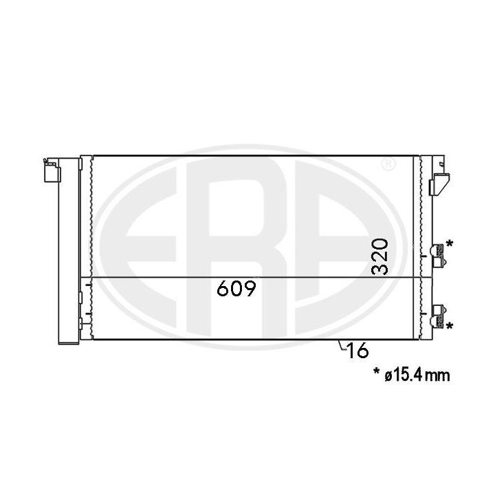 Kondensatorius, oro kondicionierius ERA 667001