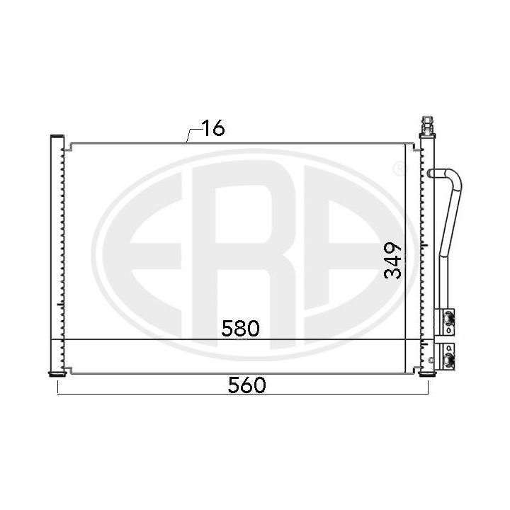Kondensatorius, oro kondicionierius ERA 667007