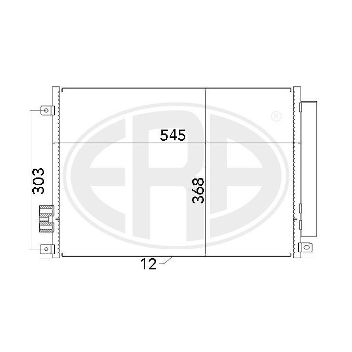 Kondensatorius, oro kondicionierius ERA 667008