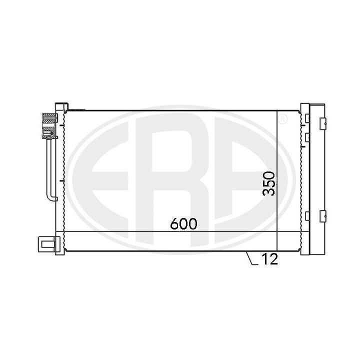 Kondensatorius, oro kondicionierius ERA 667010